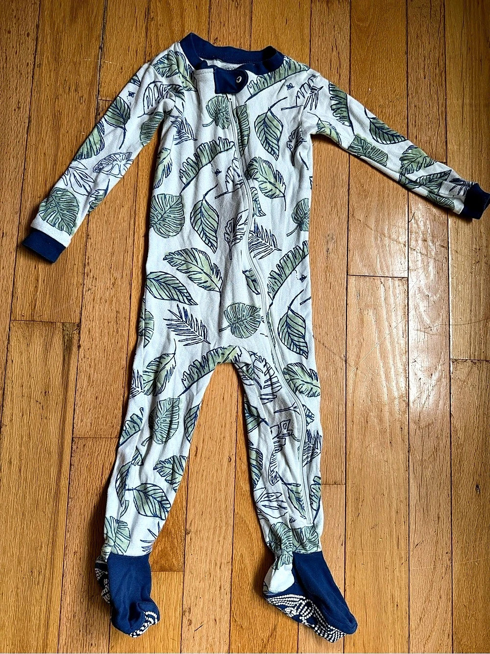 Burt's Bees Baby Organic Cotton Footed Sleeper Baby 24M